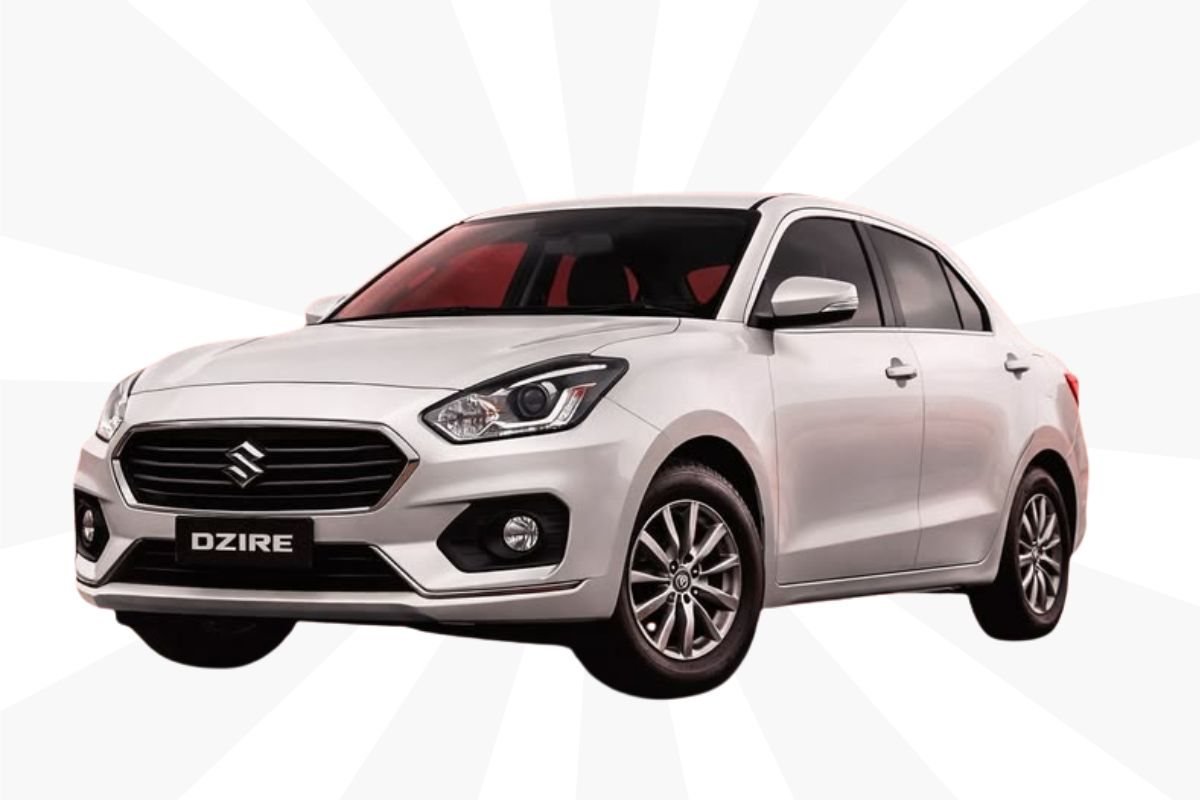 Maruti Swift Dzire sedan used for OnePayCab one way drop taxi trips