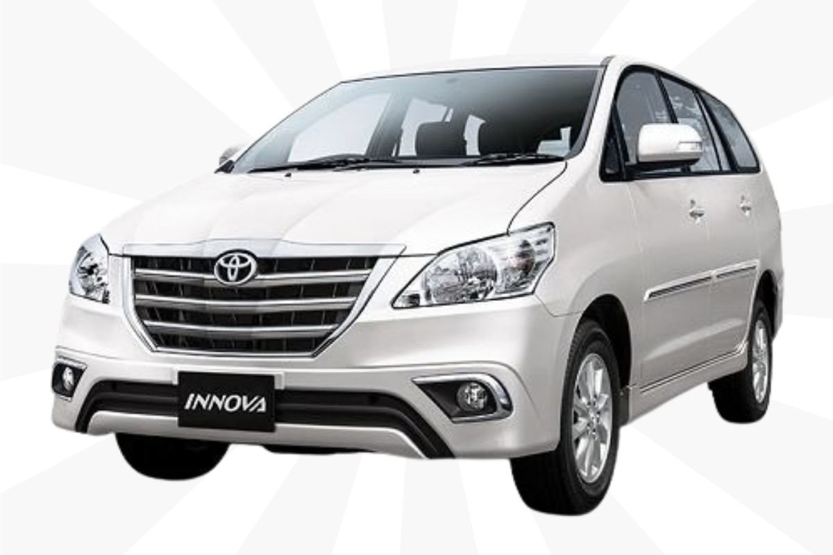Toyota Innova from the OnePayCab outstation fleet